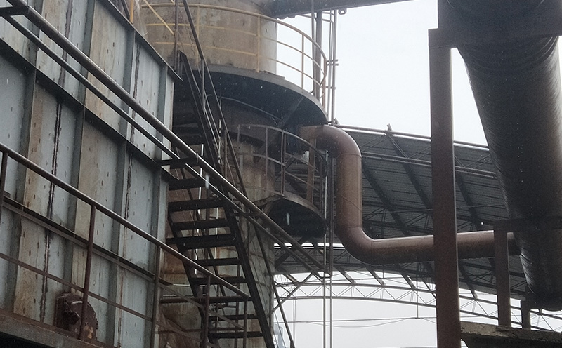 鶴壁某園區化工廠1t/h高熱值有機廢液焚燒項目回轉窯焚燒爐一套（藍天鶴1）: